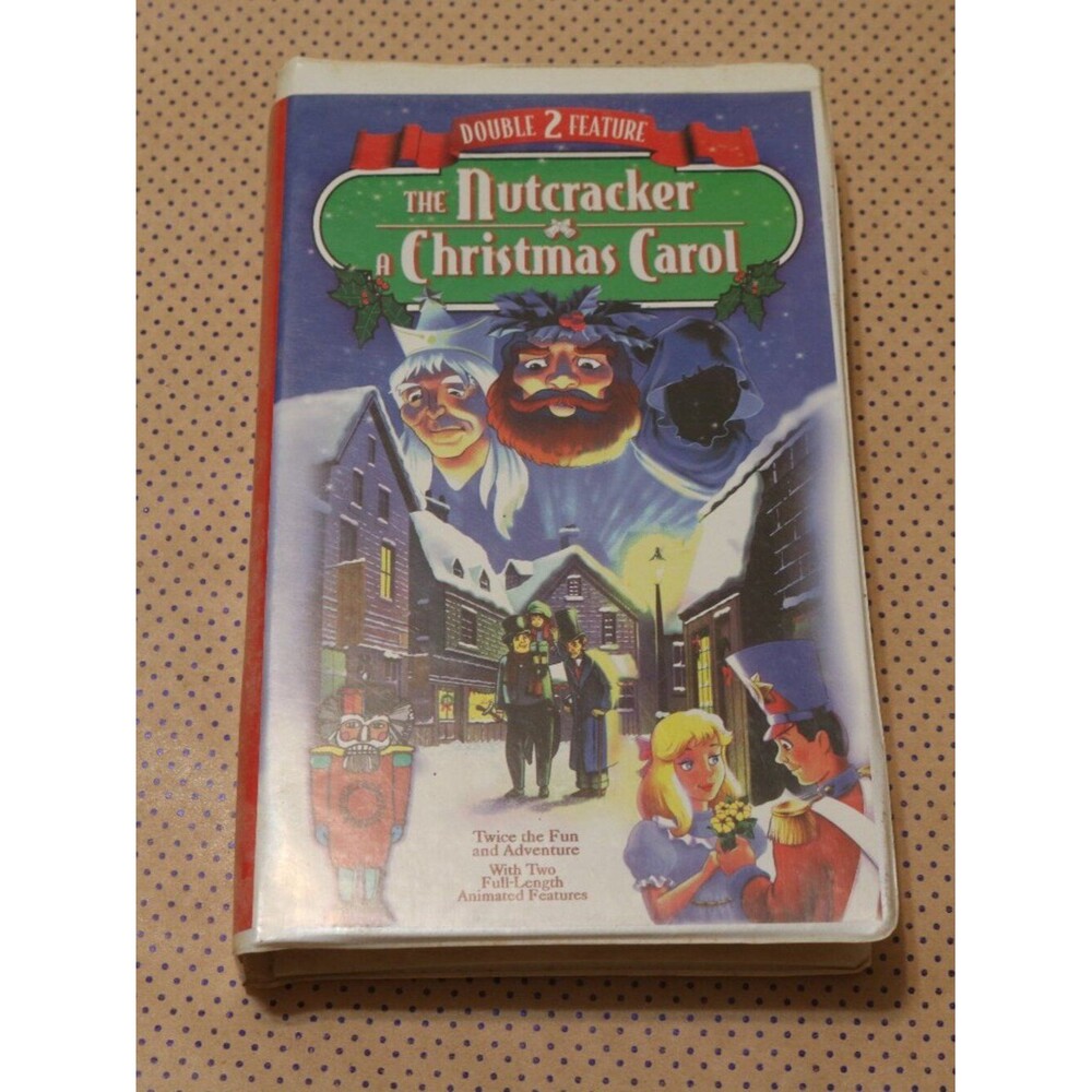 The Nutcracker / A Christmas Carol VHS